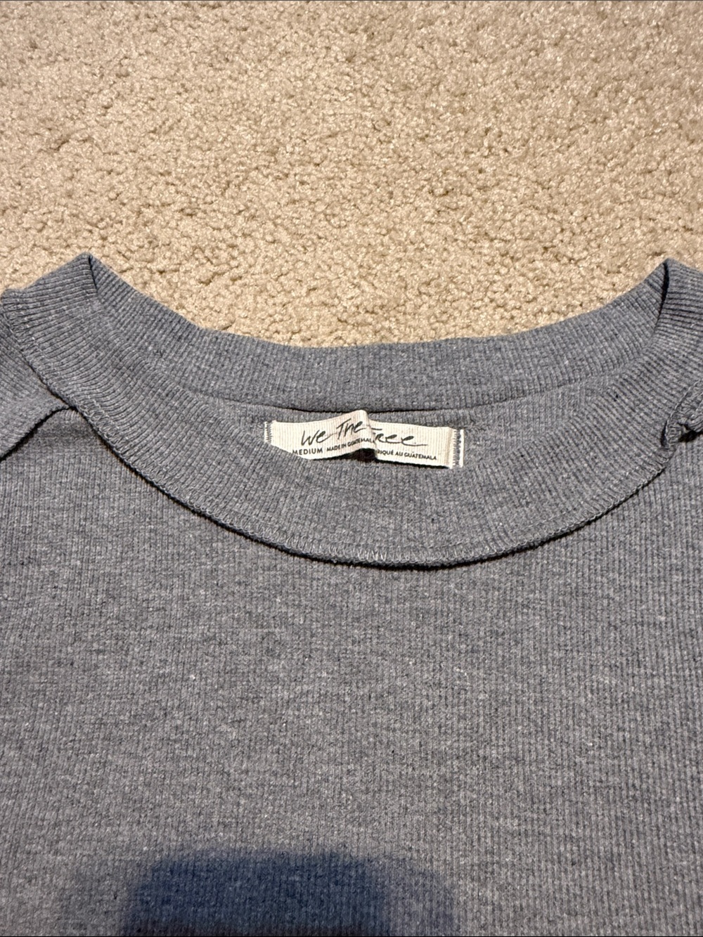 Free People Gray Tank - Picture 2 of 3